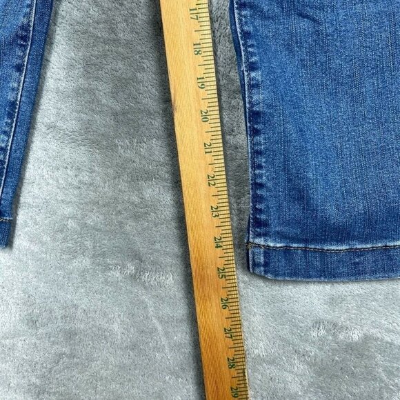 Ella Moss Womens Wide Leg Denim Jeans Size 4 Medium Blue d0133 - Picture 3 of 9